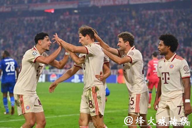 欧冠-凯恩大四喜奥利塞双响 拜仁9-2萨格勒布迪纳摩 欧冠-凯恩大四喜奥利塞双响 拜仁9-2萨格勒布迪纳摩